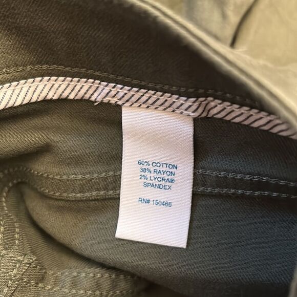 Market & Spruce olive skinny jeans Size 4 NWOT - Picture 8 of 9